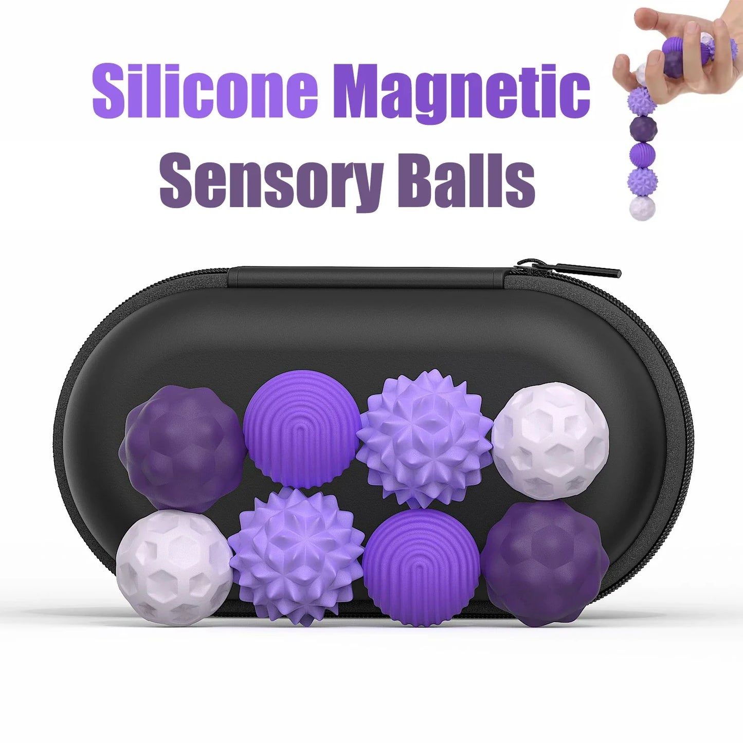 Magnetic Sensory Balls – Fidget Toy for Stress Relief & Focus